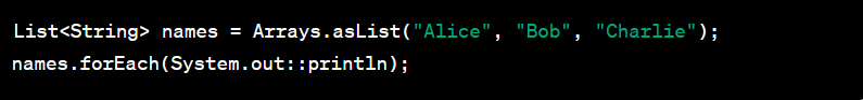 Method References