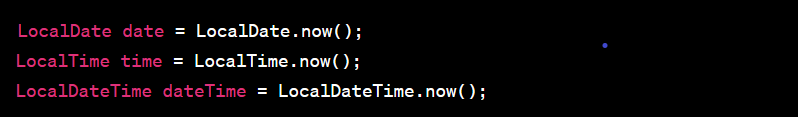 New Date and Time API